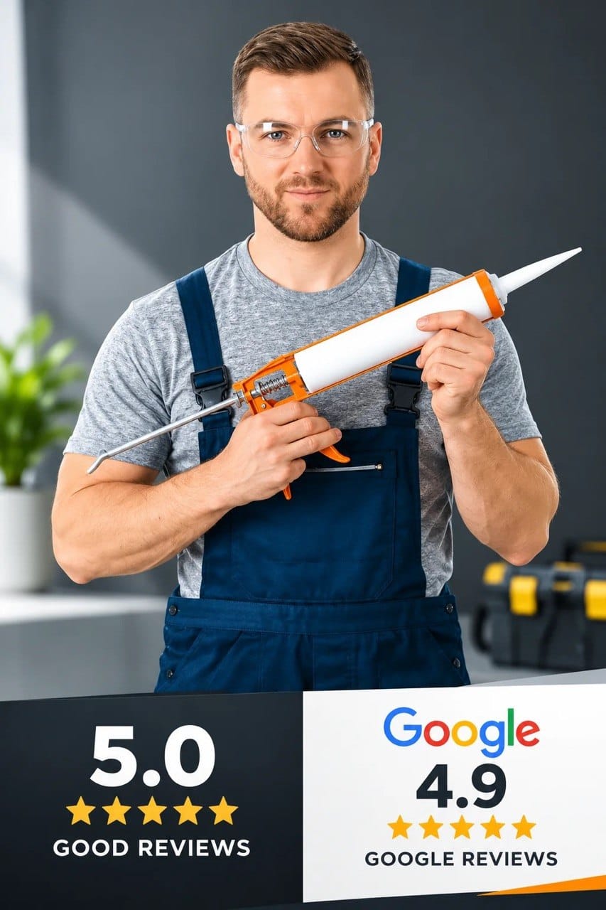 Professional caulking services in Melbourne with customer reviews
