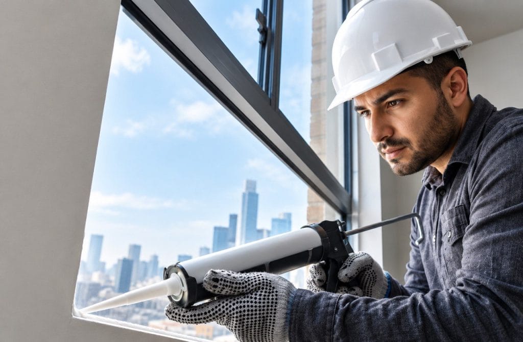 Window silicone sealing Melbourne Professional window caulking in Melbourne by MB Caulking Services