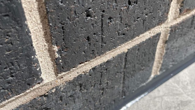 Caulking concrete perimeter Caulking concrete